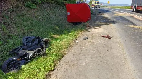 Wypadek w Woli Łagowskiej