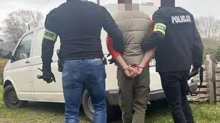 Mężczyzna został zatrzymany