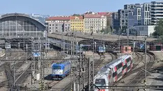 Dworzec Główny, Praga w Czechach