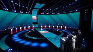 Runda pytań wzajemnych. Debata w TVN24 i TVN24+ 