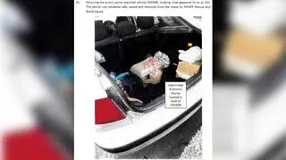 Rzekome ładunki wybuchowe. Zdjęcie z nagrania upublicznionego ponad tydzień po zamachu na plaży Bondi