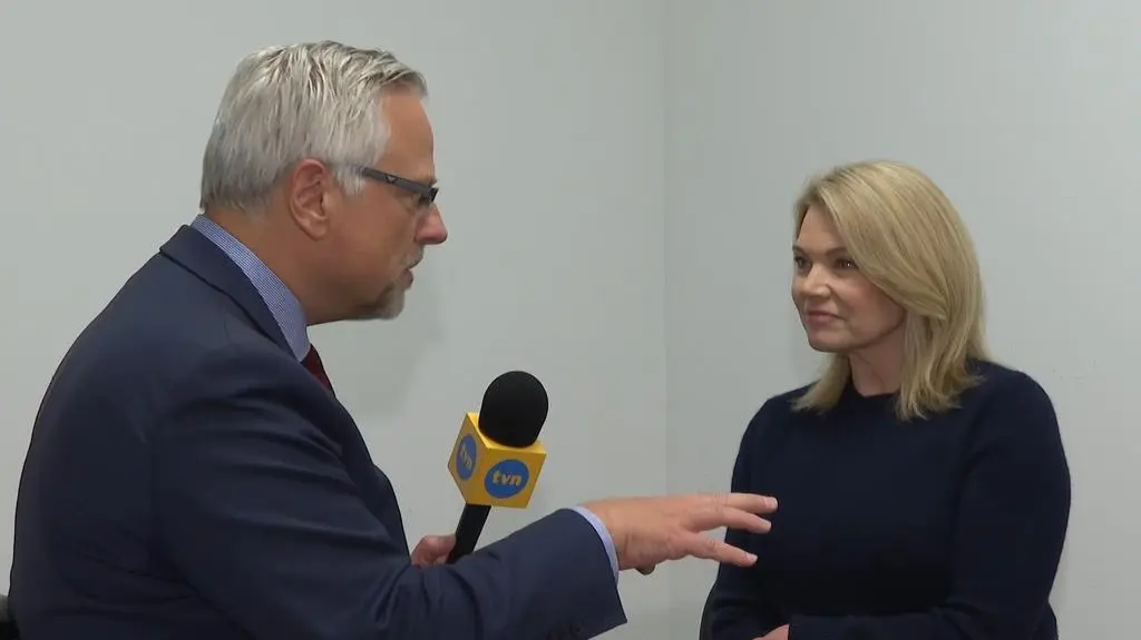Marcin Wrona rozmawia z Heather Nauert