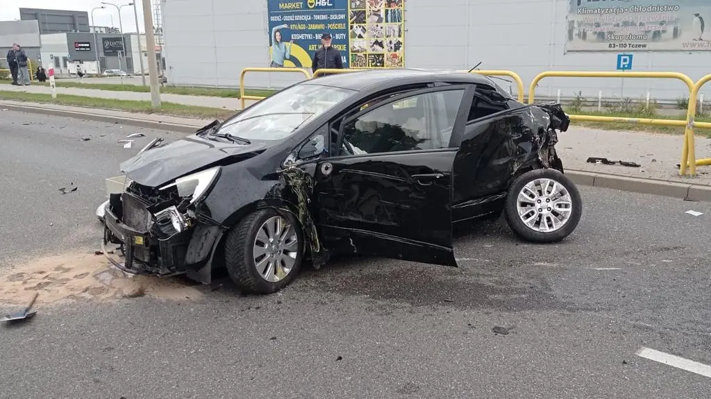 Wypadek w Tczewie