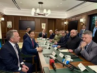 Spotkanie ukraińskiej i amerykańskiej delegacji