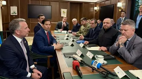 Spotkanie ukraińskiej i amerykańskiej delegacji