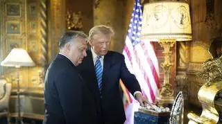 Spotkanie Viktora Orbana i Donalda Trumpa 