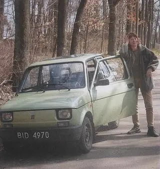 Fiat, which Simon Kossak rode