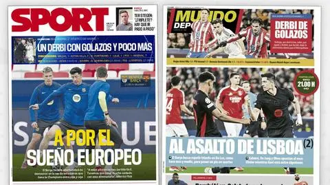 "Barcelona gotowa na szturm Lizbony" 