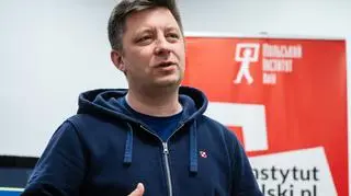 Michał Dworczyk podczas otwarcia nowej siedziby Instytutu Polskiego w Kijowie