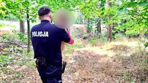 Dostali zgłoszenie o zniknięciu dziecka, w lesie usłyszeli płacz