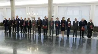 Uroczystość powołania zastępców przewodniczącego oraz członków Trybunału Stanu 