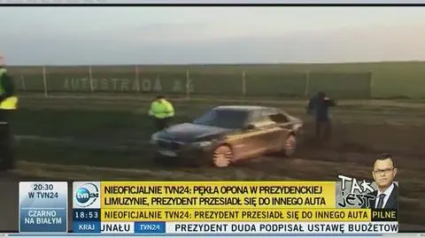 Prezydent Duda dla "Faktów" TVN: wpadliśmy w poślizg