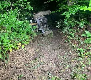Rychwałd. Śmiertelny wypadek traktorzysty