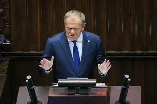 Donald Tusk w Sejmie