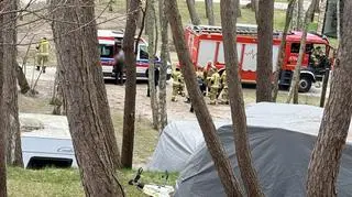 Wybuch gazu w kamperze. Walczą o życie kobiety poparzonej w 50 procentach