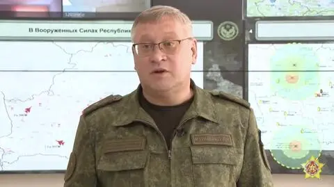 Szef Sztabu Generalnego Sił Zbrojnych Białorusi, generał dywizji Paweł Murawiejko