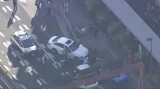 Samochód osobowy wjechał w pieszych w Tokio 