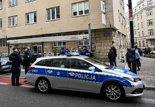 Incydent przed siedzibą biura PO w pobliżu Sejmu