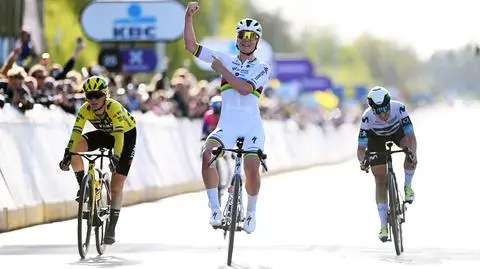 Niewiadoma otarła się o podium w wyścigu Dookoła Flandrii