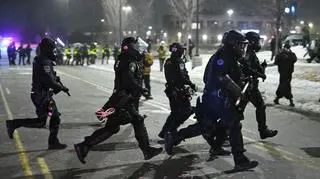 Interwencja służb w Minneapolis