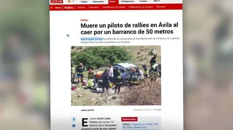 Tragedia na trasie rajdu. Auto runęło w 50-metrową przepaść