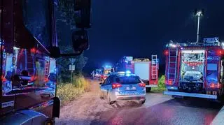 Kobieta i dziecko trafili do szpitala
