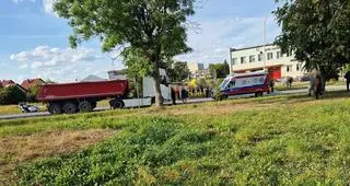 Wypadek w Łagowie