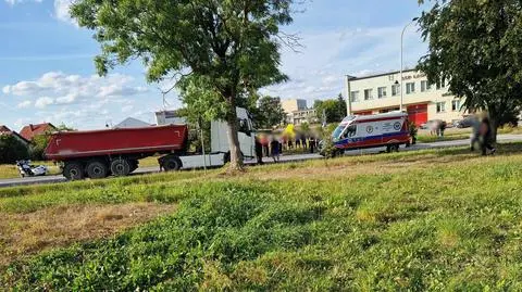 Wypadek w Łagowie
