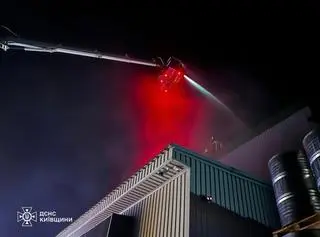 Kijów po kolejnym ataku sił rosyjskich. Zdjęcia z 14 listopada 