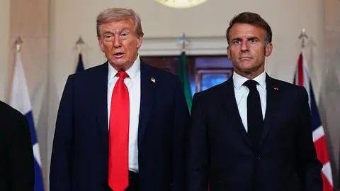 Alexander Stubb - Wołodymyr Zełenski - Donald Trump - Emmanuel Macron