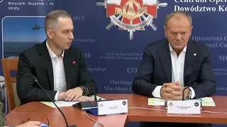 Cezary Tomczyk i Donald Tusk