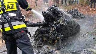 Na Podkarpaciu odkryto elementy rakiety V-2