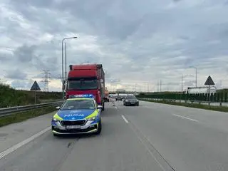 Obywatelskie zatrzymanie pijanego kierowcy ciężarówki na A1