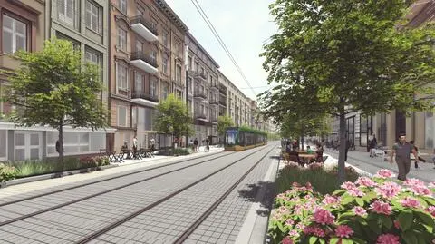 Projekt zakłada uspokojenie ruchu na ul. Ratajczaka