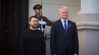 Wołodymyr Zełenski w Wilnie 