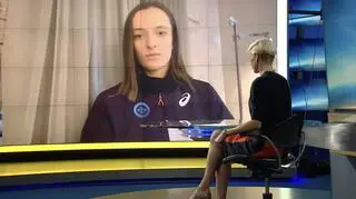 Iga Świątek spoke with Anita Werner in "Fakty po Faktach"