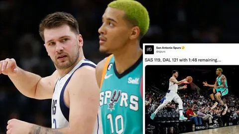 Kosmiczny mecz, niesamowite ujęcie