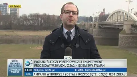 Eksperyment nad Wartą. Ciągnęli manekina, Adam Z. patrzył