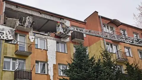 Wybuch w mieszkaniu w Braniewie