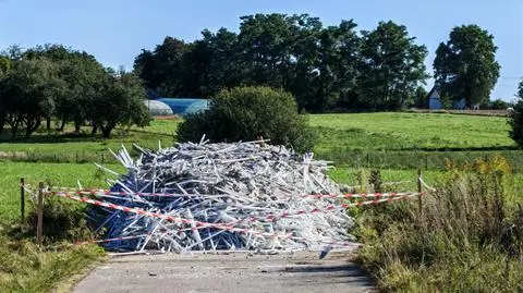 10 ton jarzeniówek pod Strykowem
