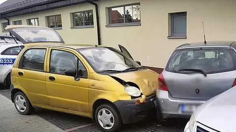 13-latek wsiadł za kółko matiza