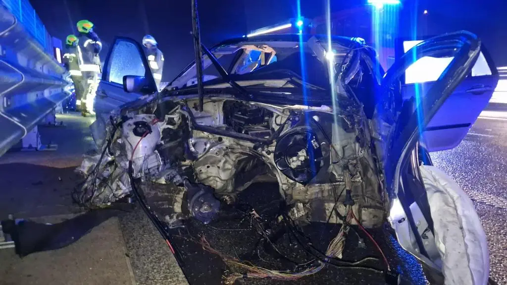 Wypadek na S3