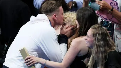 "Tatusiu, czy jesteś najszybszym chłopcem?". Do zdrowia i formy wrócił dla syna