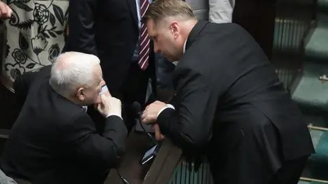 Jarosław Kaczyński i Przemysław Czarnek
