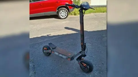 Nastolatek po wypadku na hulajnodze trafił do szpitala