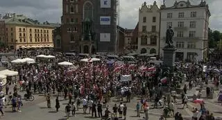 Manifestacja w Krakowie 