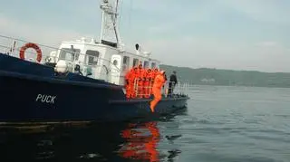 Śmiałkowie musieli przezwycięzyc strach przed skokiem do wody