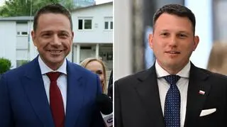 Trzaskowski u Mentzena. Oglądaj spotkanie