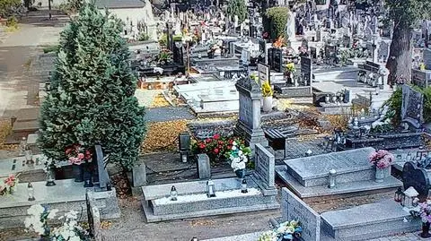 Nietypowa interwencja na cmentarzu w Jarocinie