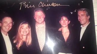 Bill Clinton, Ghislaine Maxwell i Jeffrey Epstein